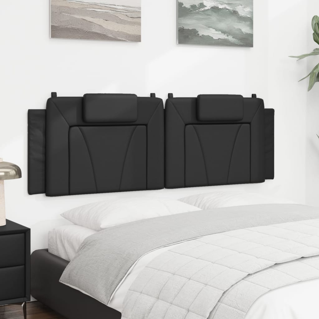 gavlpude Viana 160 cm kunstlæder sort