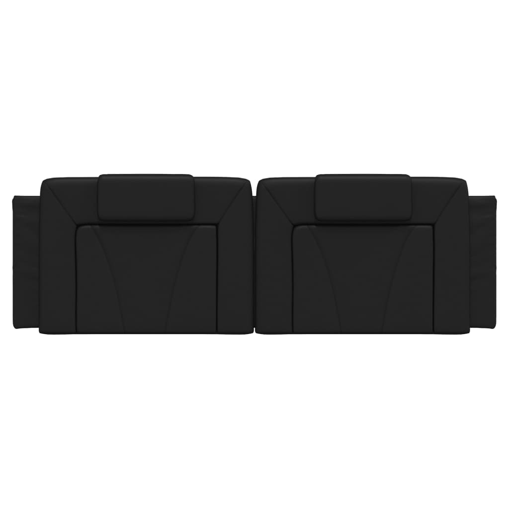 gavlpude Viana 160 cm kunstlæder sort