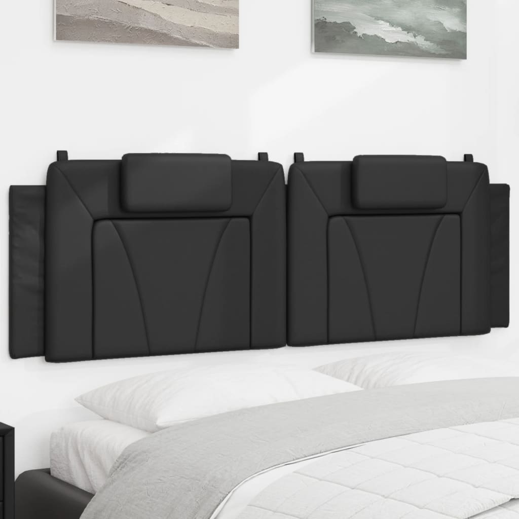 gavlpude Viana 160 cm kunstlæder sort