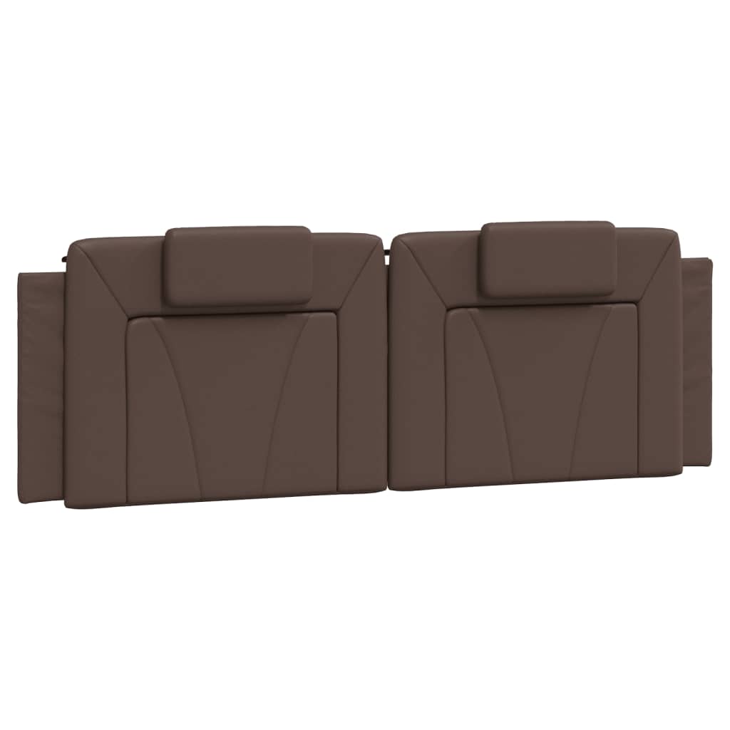 gavlpude Viana 160 cm kunstlæder brun