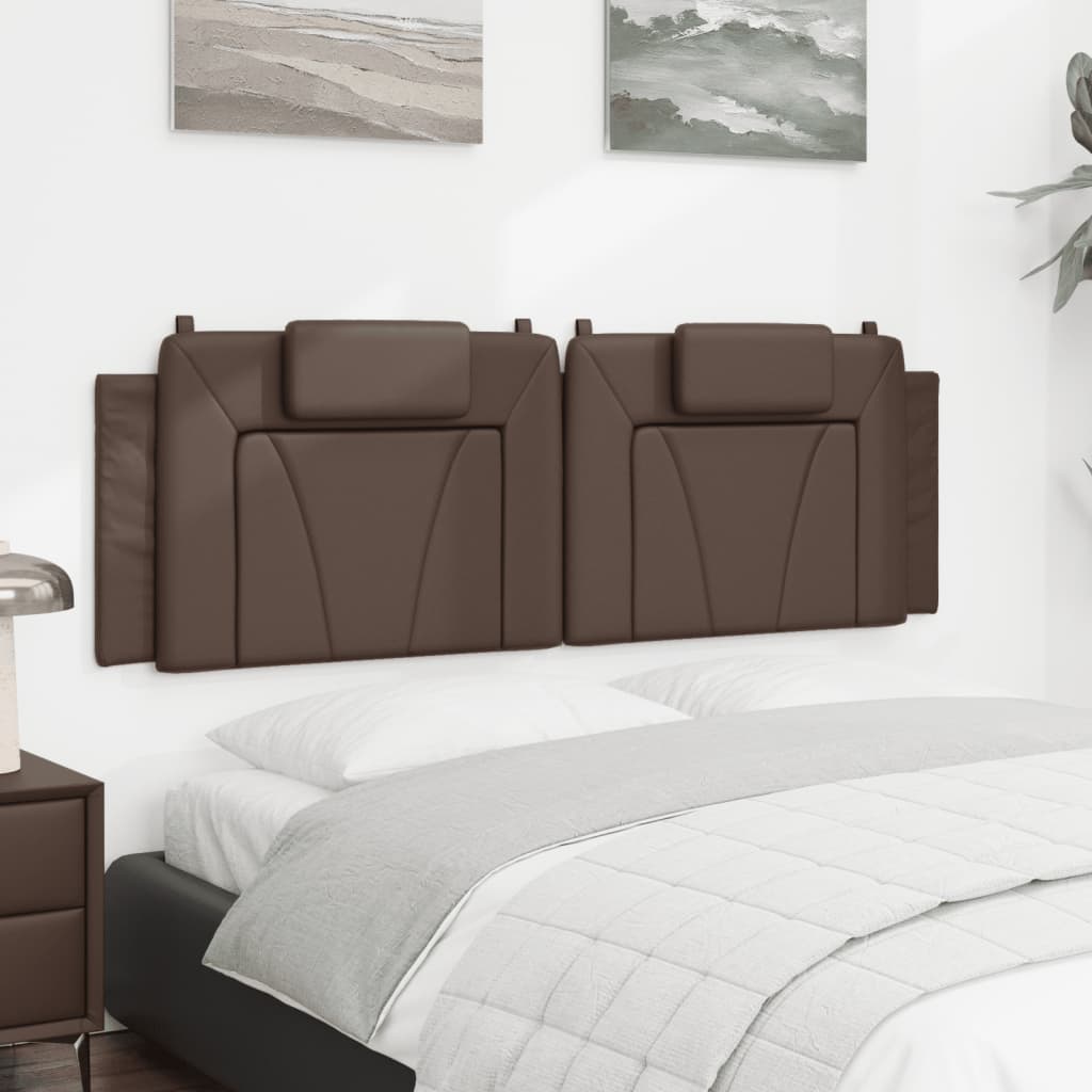gavlpude Viana 160 cm kunstlæder brun