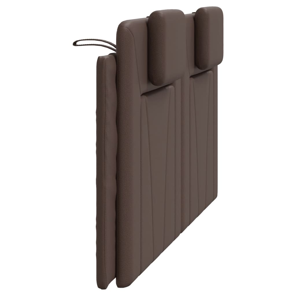 gavlpude Viana 160 cm kunstlæder brun