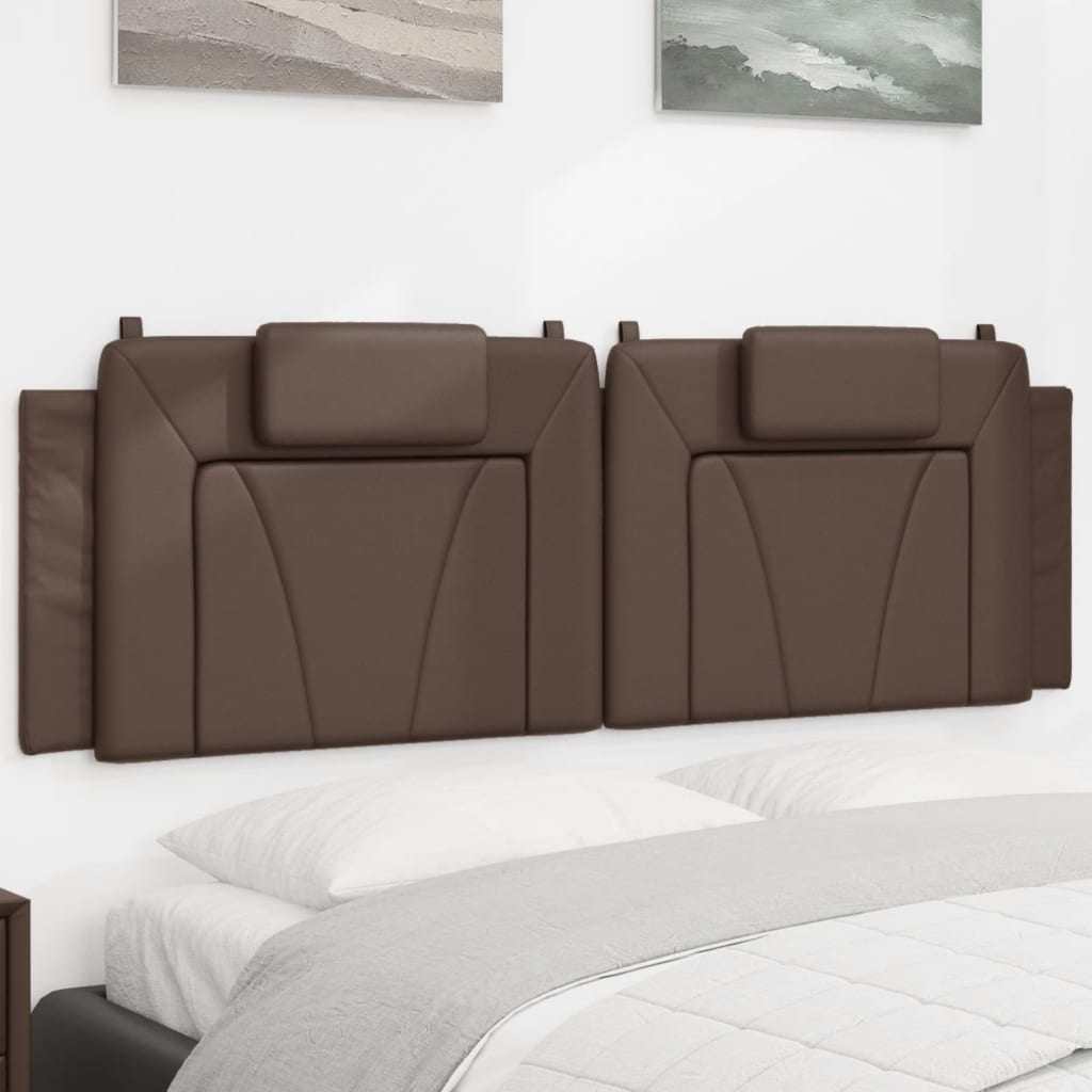 gavlpude Viana 160 cm kunstlæder brun