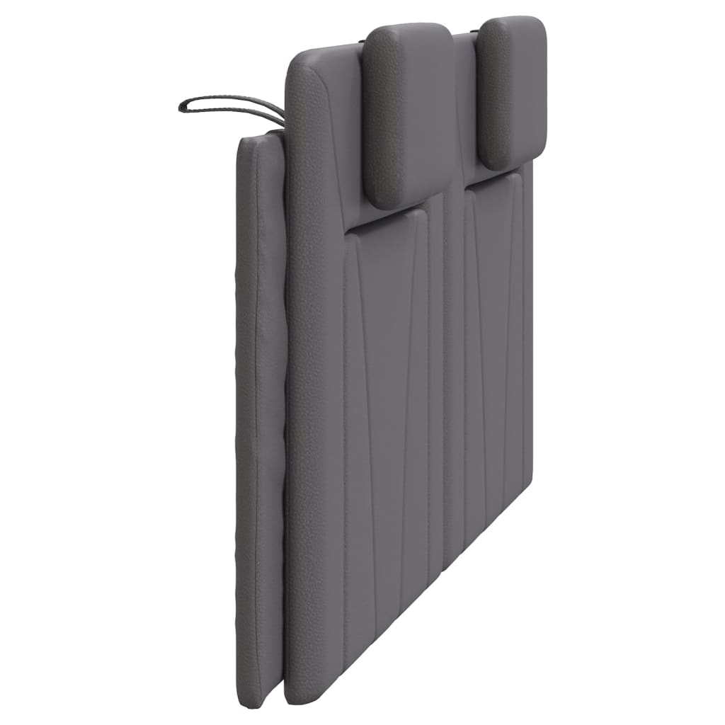 gavlpude Viana 160 cm kunstlæder grå