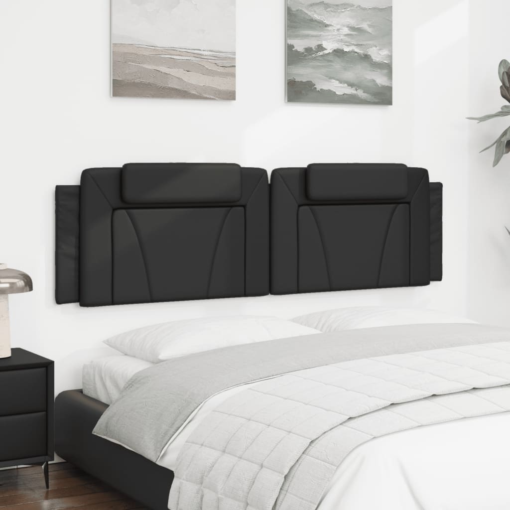gavlpude Viana 180 cm kunstlæder sort