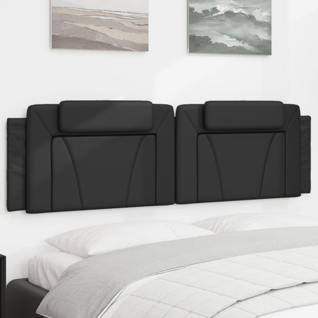 gavlpude Viana 180 cm kunstlæder sort