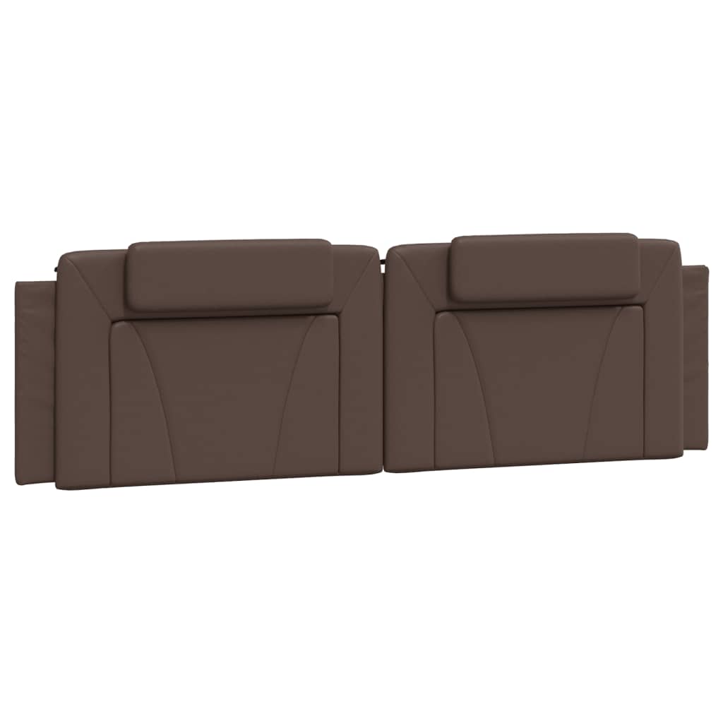 gavlpude Viana 180 cm kunstlæder brun