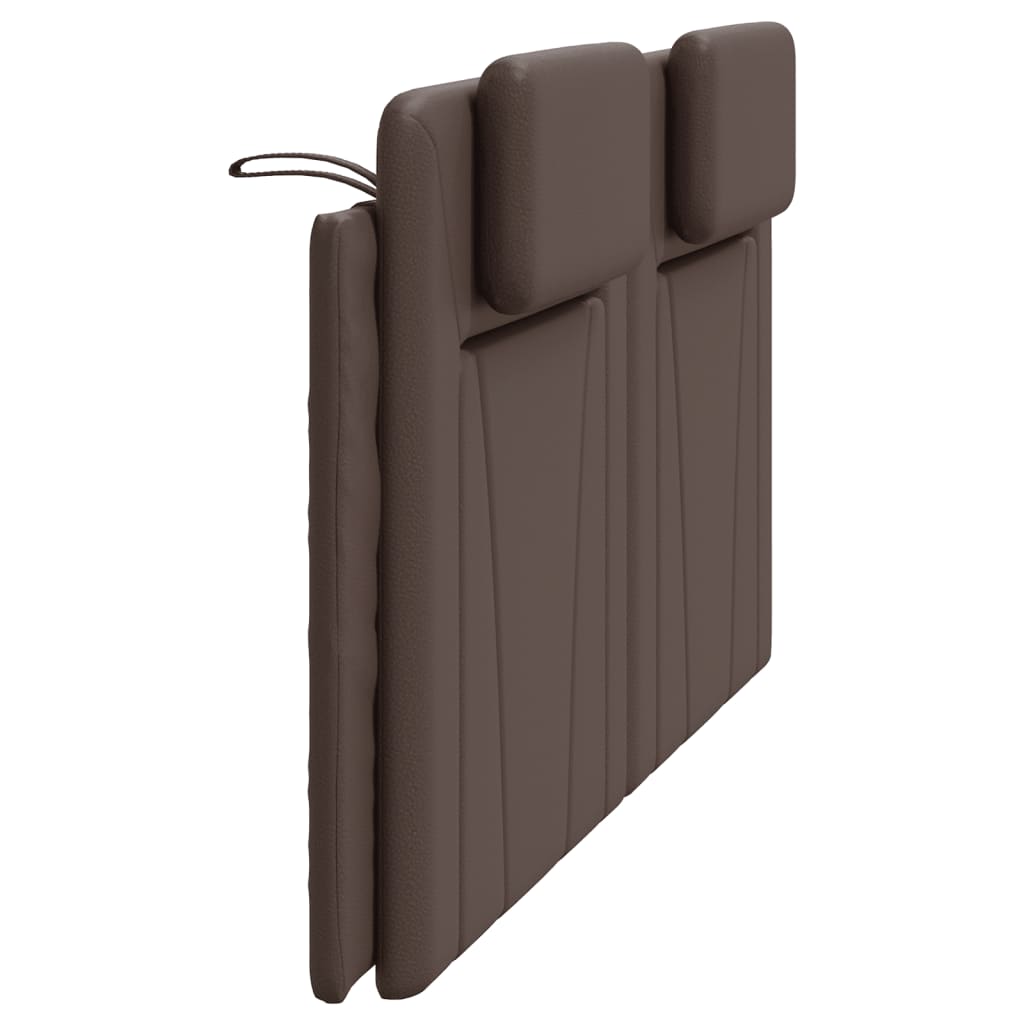 gavlpude Viana 180 cm kunstlæder brun