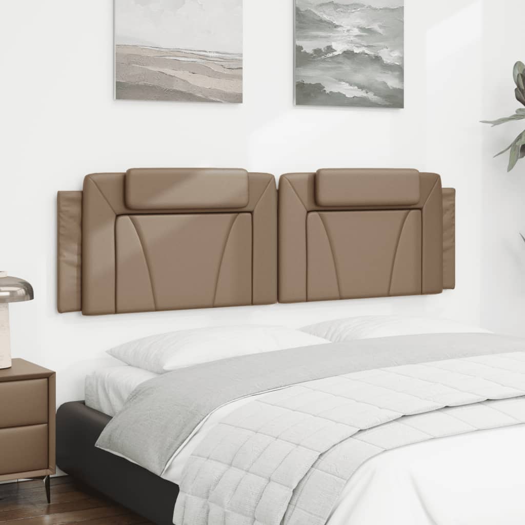gavlpude Viana 180 cm kunstlæder cappuccinofarvet