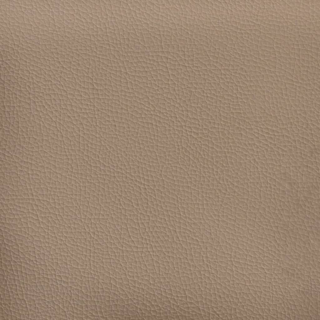 gavlpude Viana 180 cm kunstlæder cappuccinofarvet