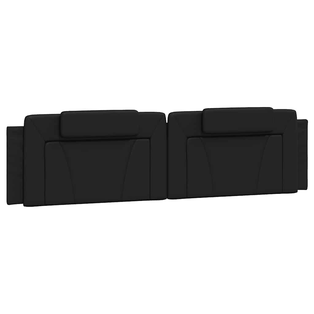 gavlpude Viana 200 cm kunstlæder sort