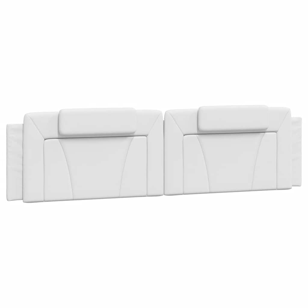 gavlpude Viana 200 cm kunstlæder hvid