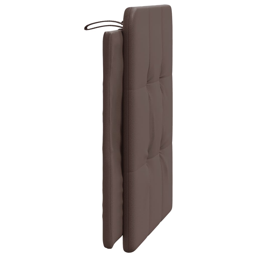 gavlpude Zadar 80 cm kunstlæder brun