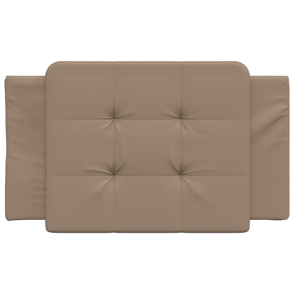 gavlpude Zadar 80 cm kunstlæder cappuccinofarvet