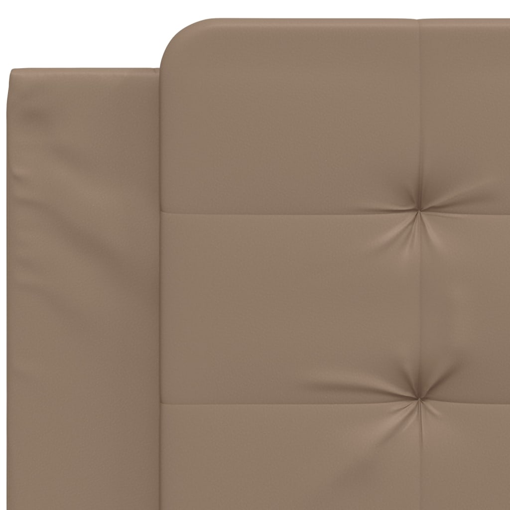gavlpude Zadar 100 cm kunstlæder cappuccinofarvet