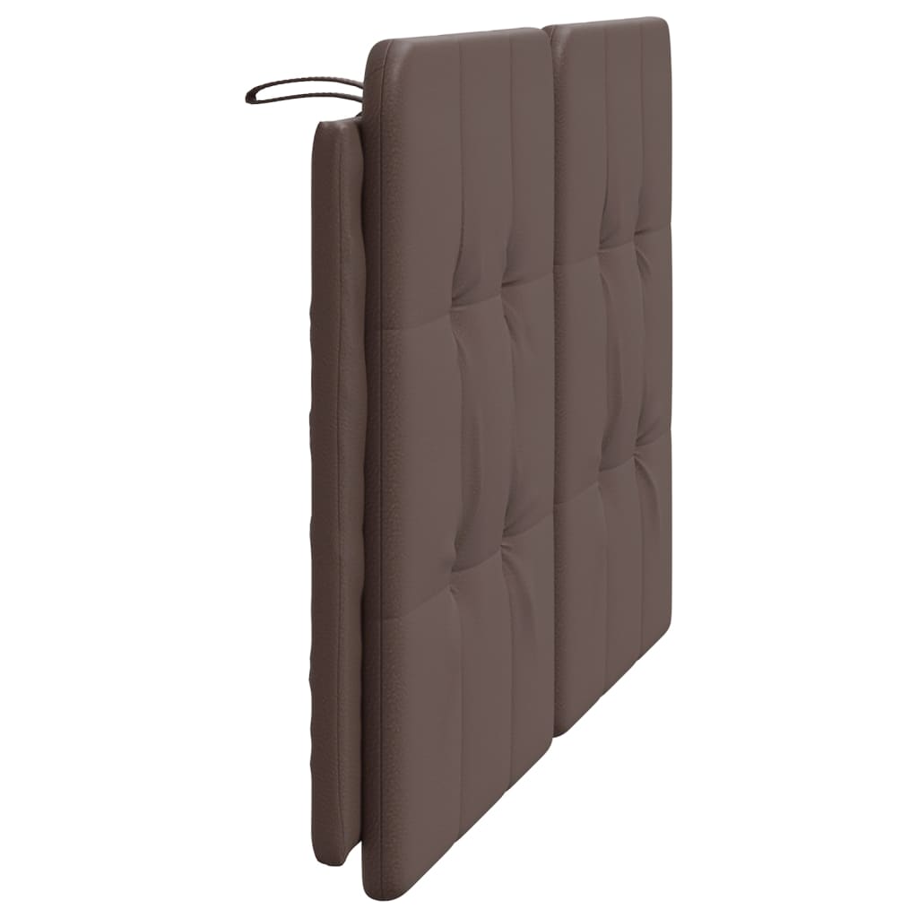 gavlpude Zadar 120 cm kunstlæder brun