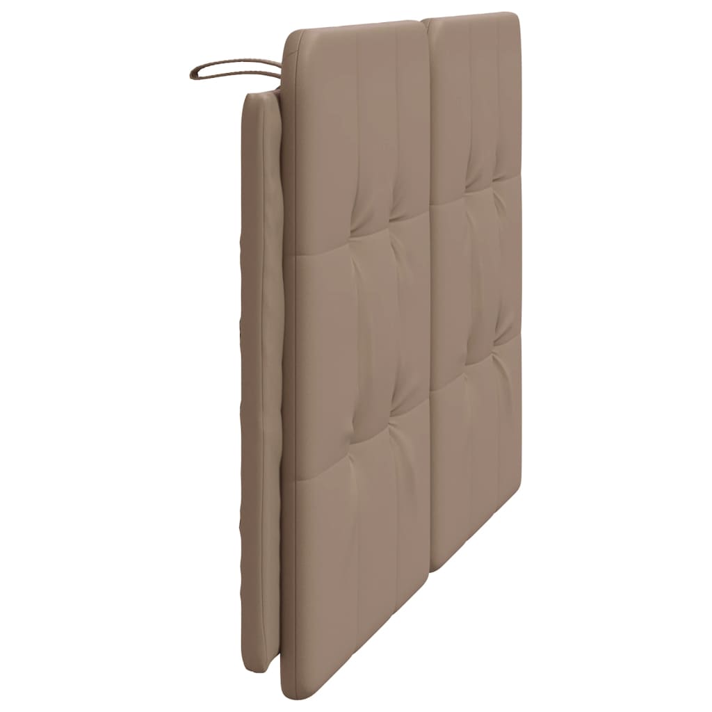 gavlpude Zadar 120 cm kunstlæder cappuccinofarvet
