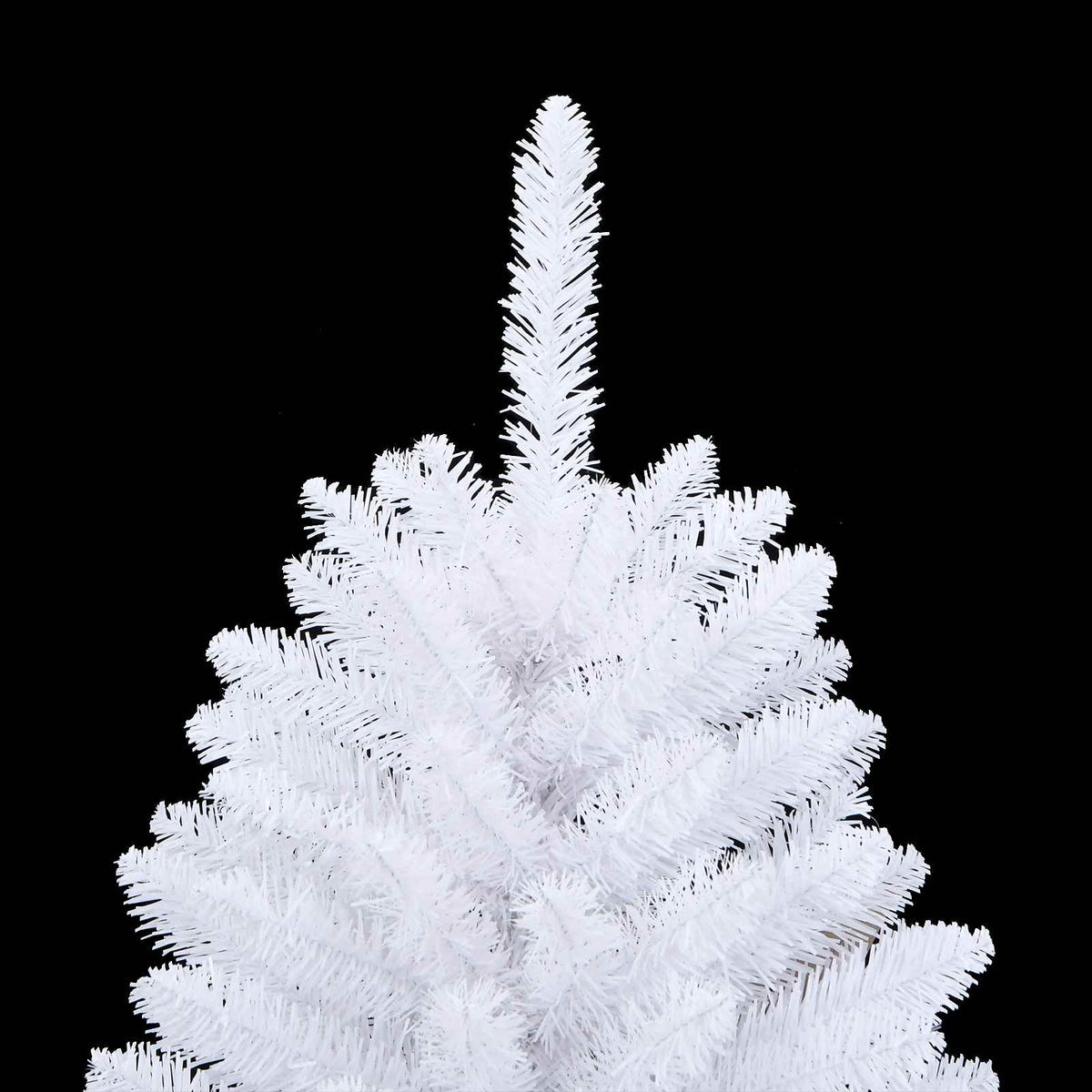 Kunstigt juletræ 120 cm PVC og Stål Hvid