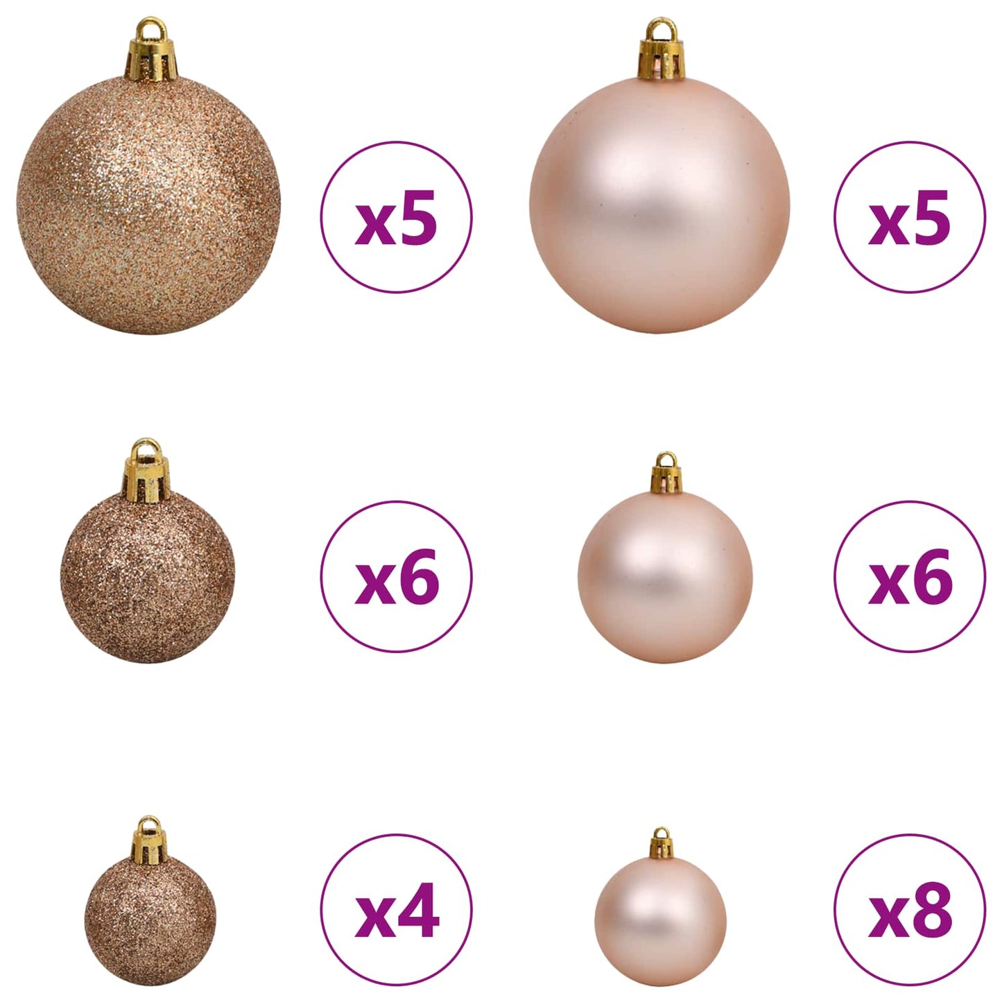 Kunstigt juletræ 150 cm PVC og Stål Hvid