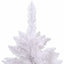 Kunstigt juletræ 300 LED'er PVC og Stål Hvid