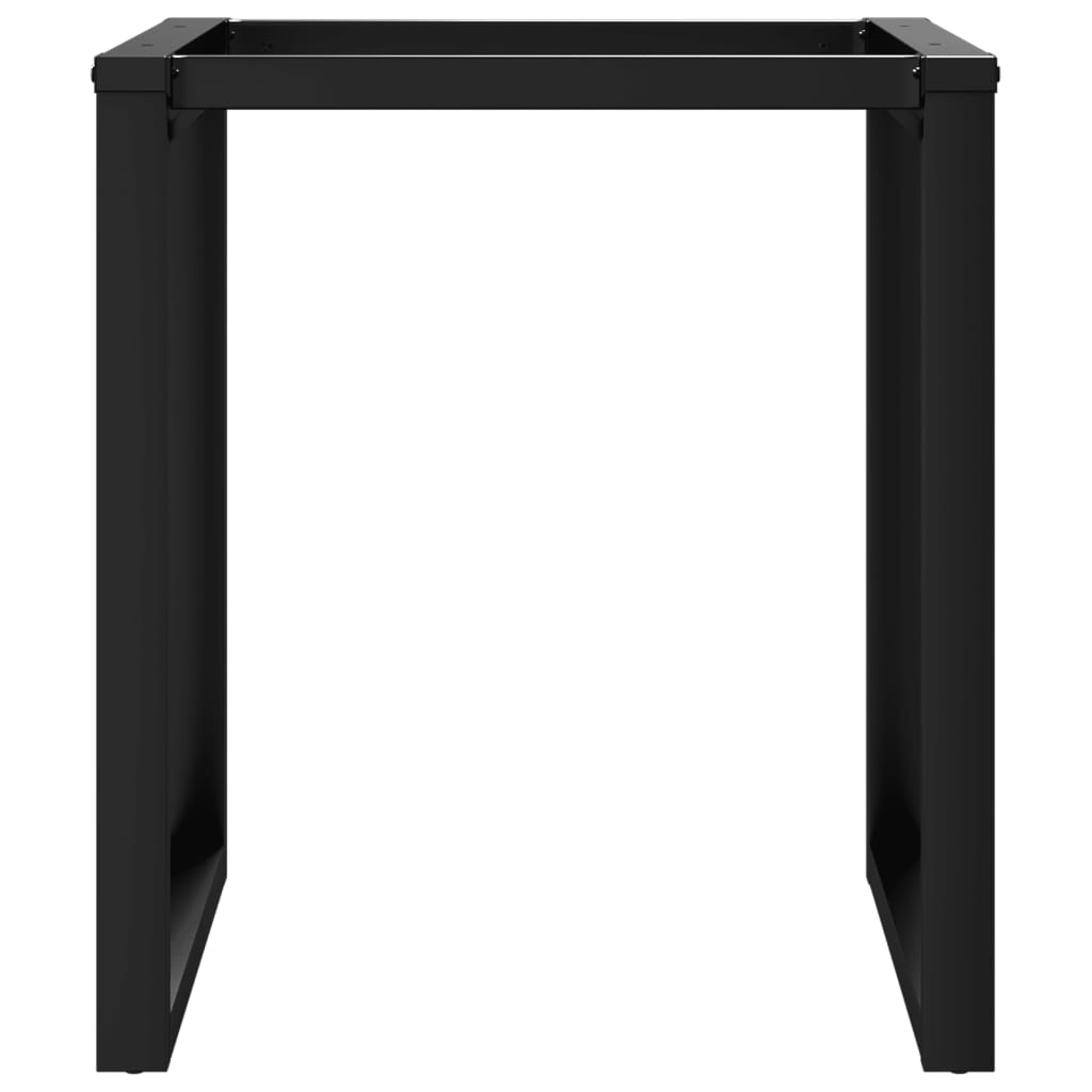 bordben til spisebord 70x70x73 cm O-stel stål