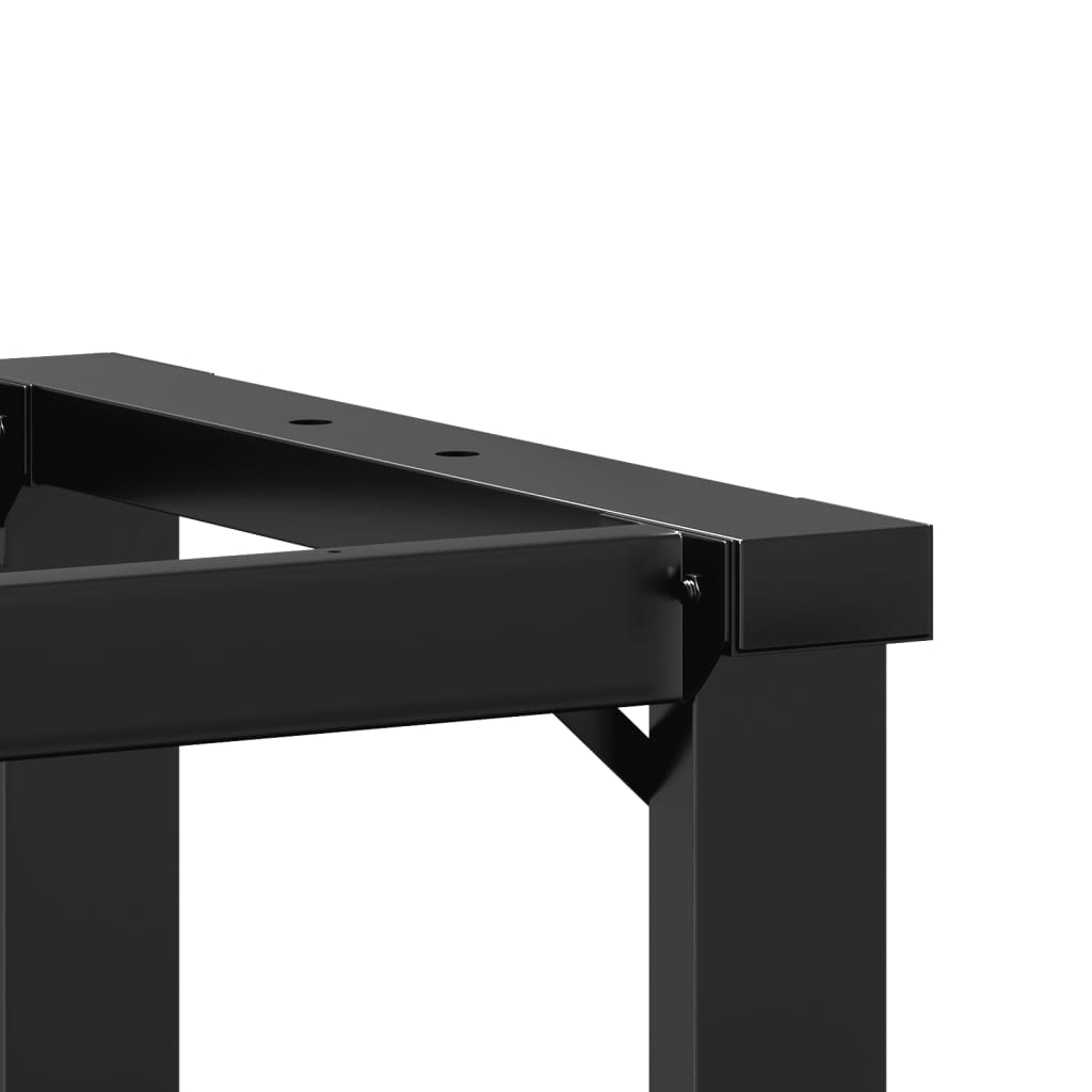 bordben til spisebord 80x40x73 cm O-stel stål