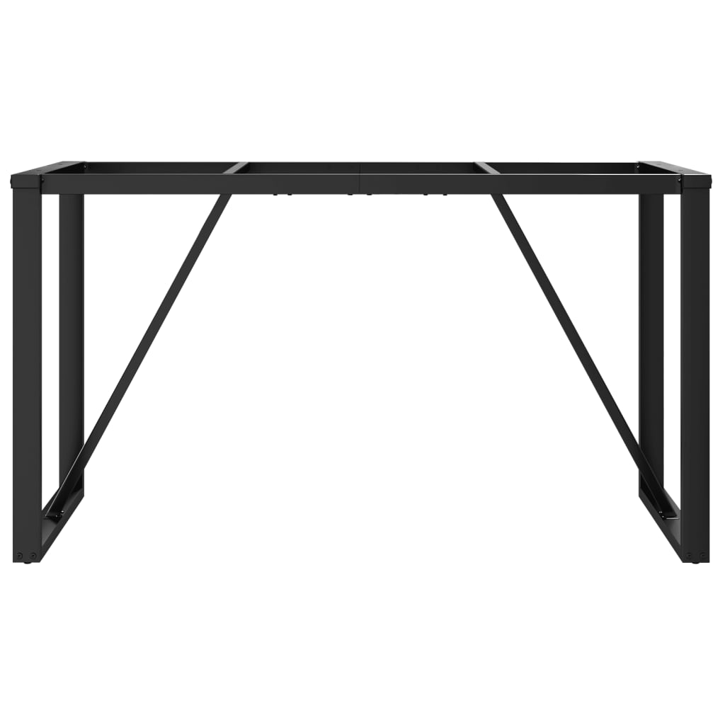 bordben til spisebord 120x60x73 cm O-stel stål