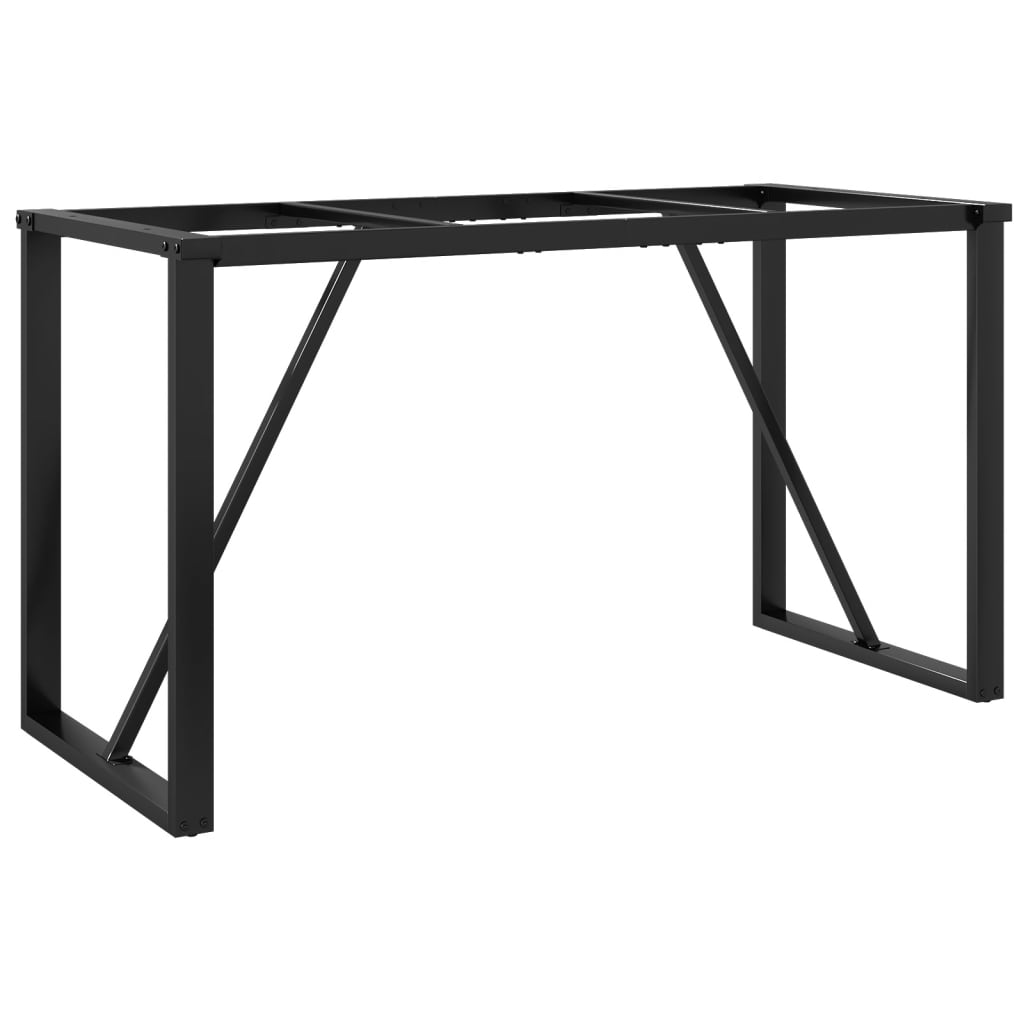 bordben til spisebord 120x60x73 cm O-stel stål