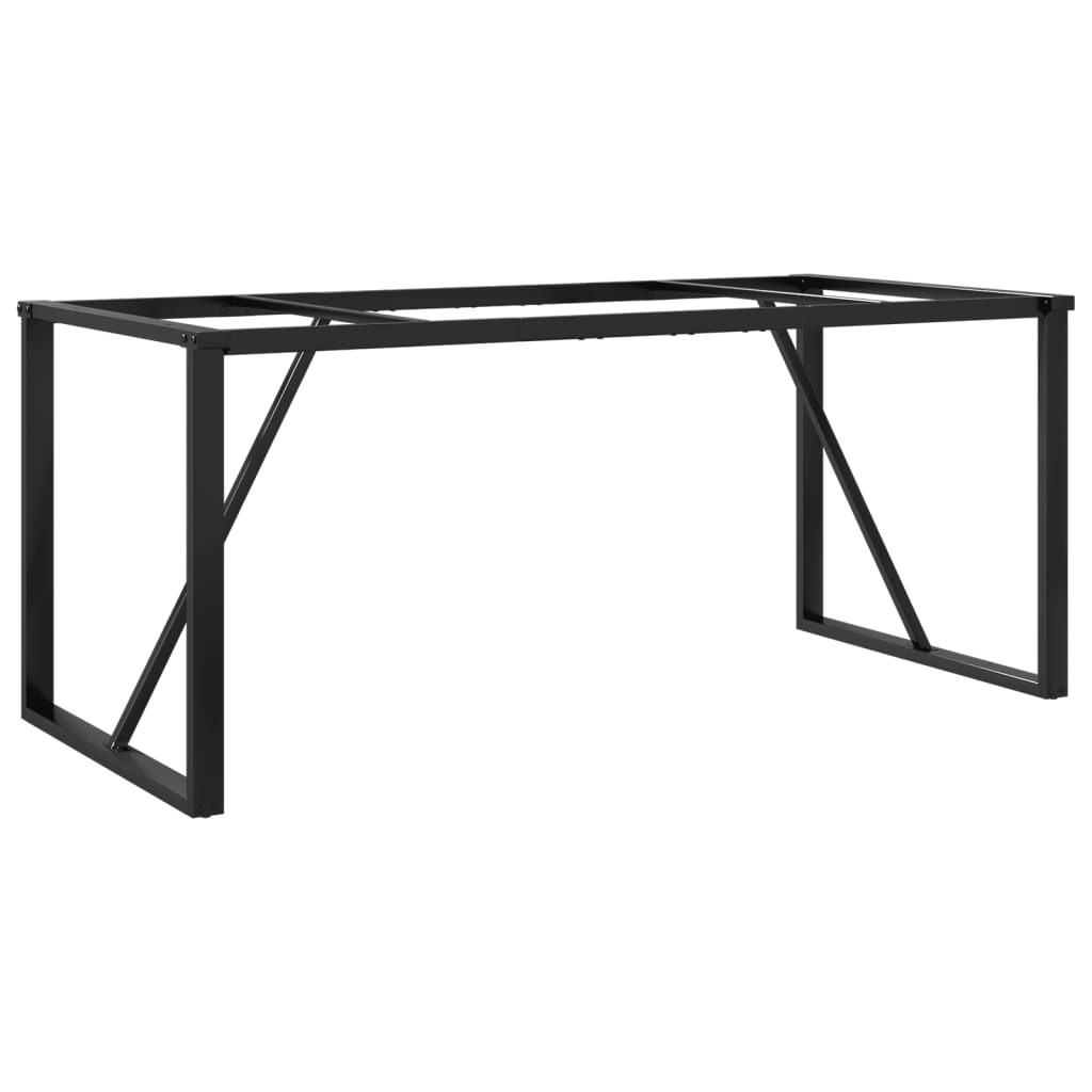 bordben til spisebord 180x80x73 cm O-stel stål