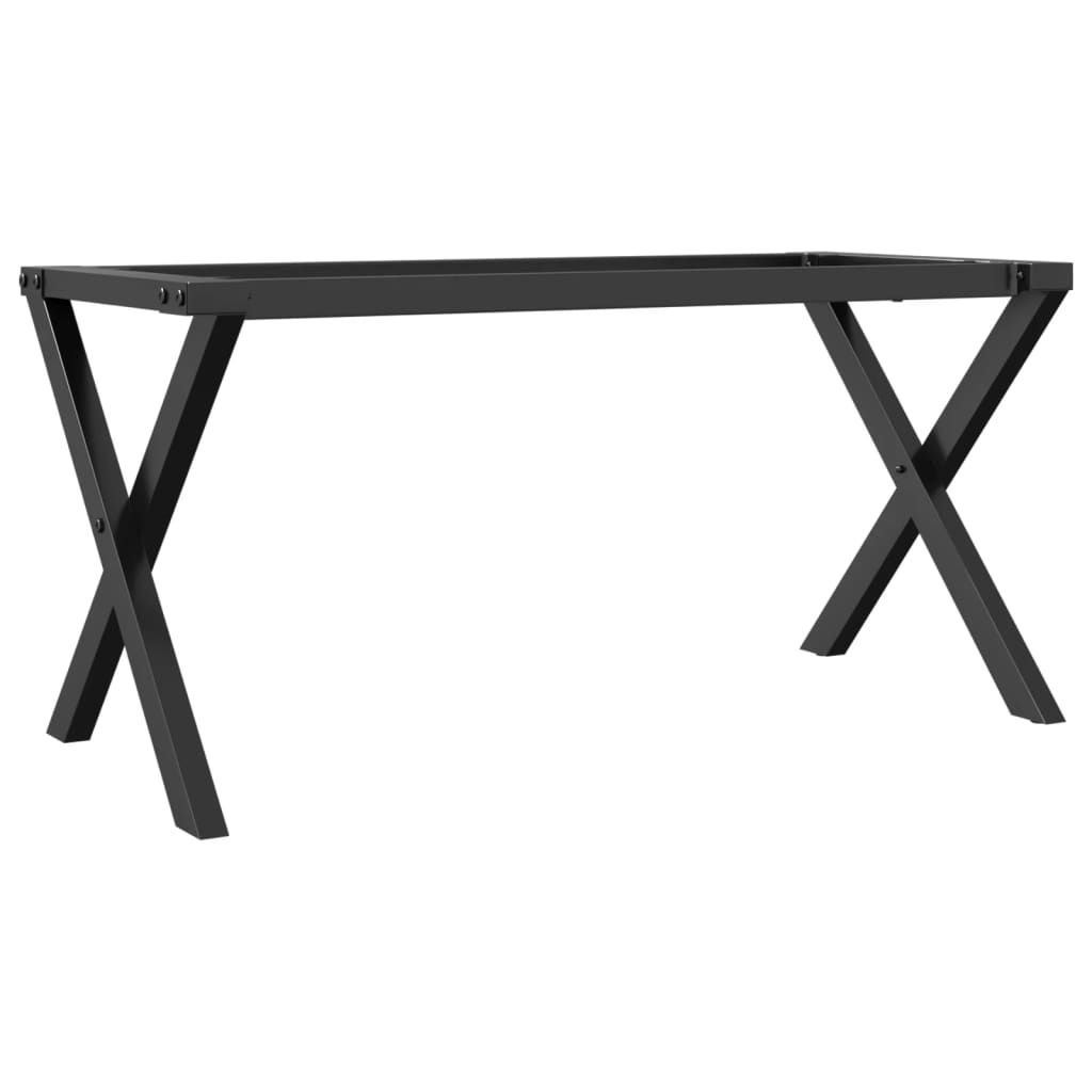 bordben til sofabord 70x30x43 cm X-stel stål