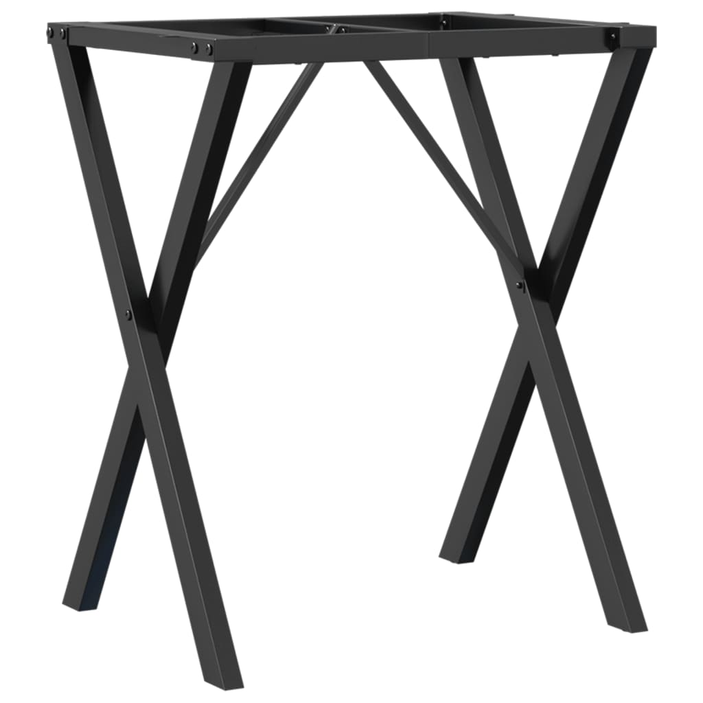 bordben til spisebord 60x50x73 cm X-stel stål