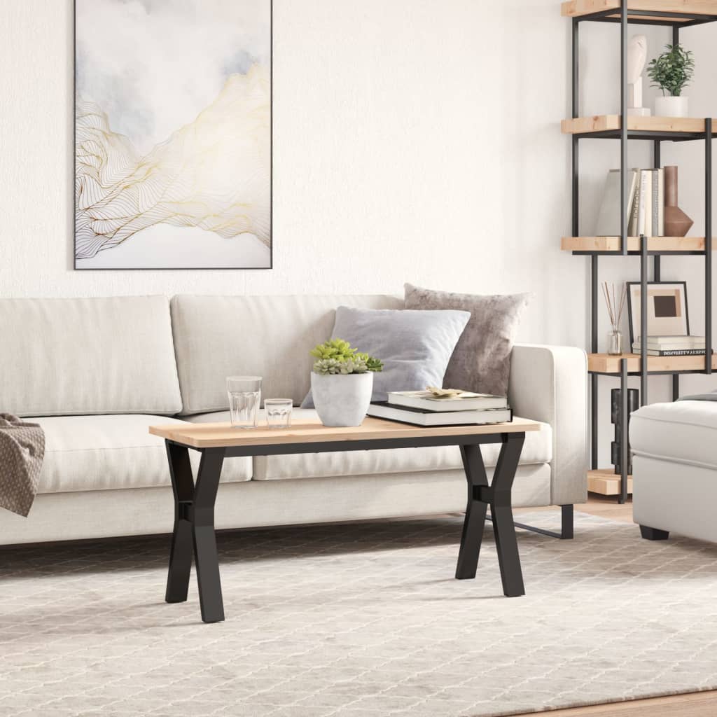bordben til sofabord 90x30x43 cm Y-stel stål