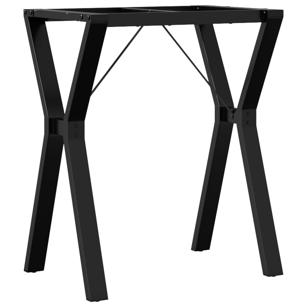 bordben til spisebord 60x40x73 cm Y-stel stål