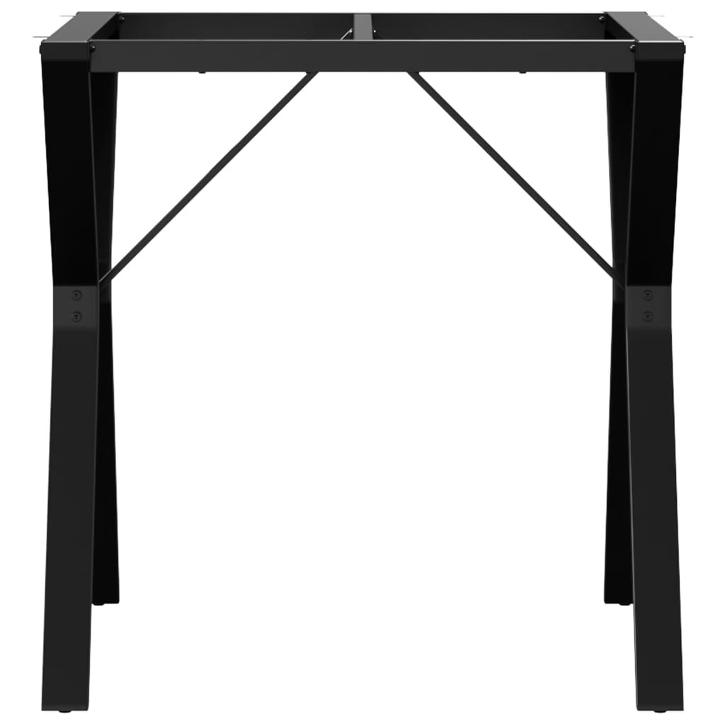 bordben til spisebord 70x70x73 cm Y-stel stål