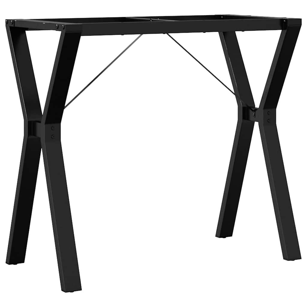 bordben til spisebord 80x40x73 cm Y-stel stål