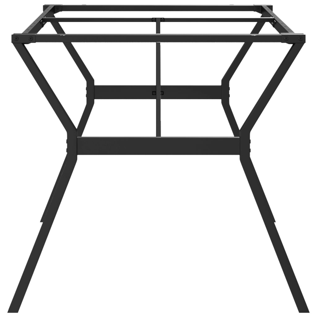bordben til spisebord 160x80x73 cm Y-stel stål