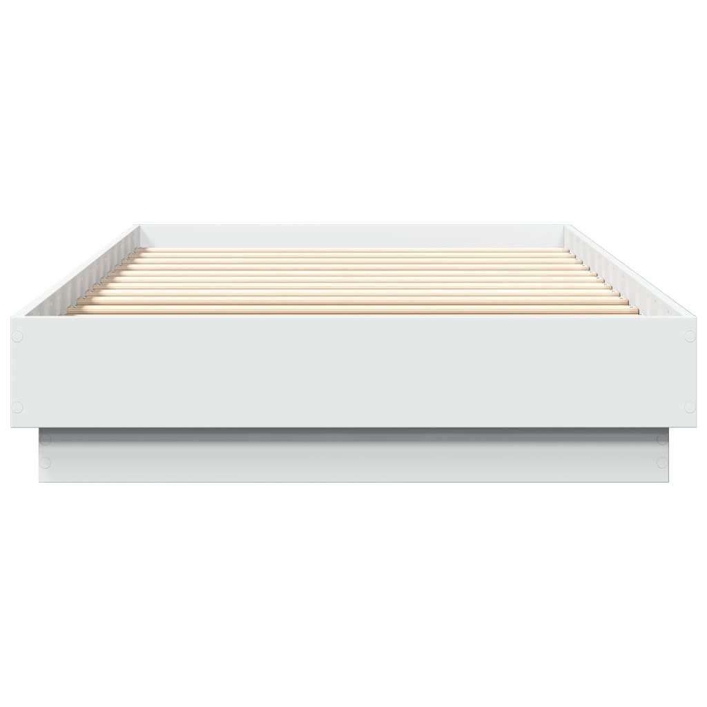 sengeramme 100x200 cm konstrueret træ hvid