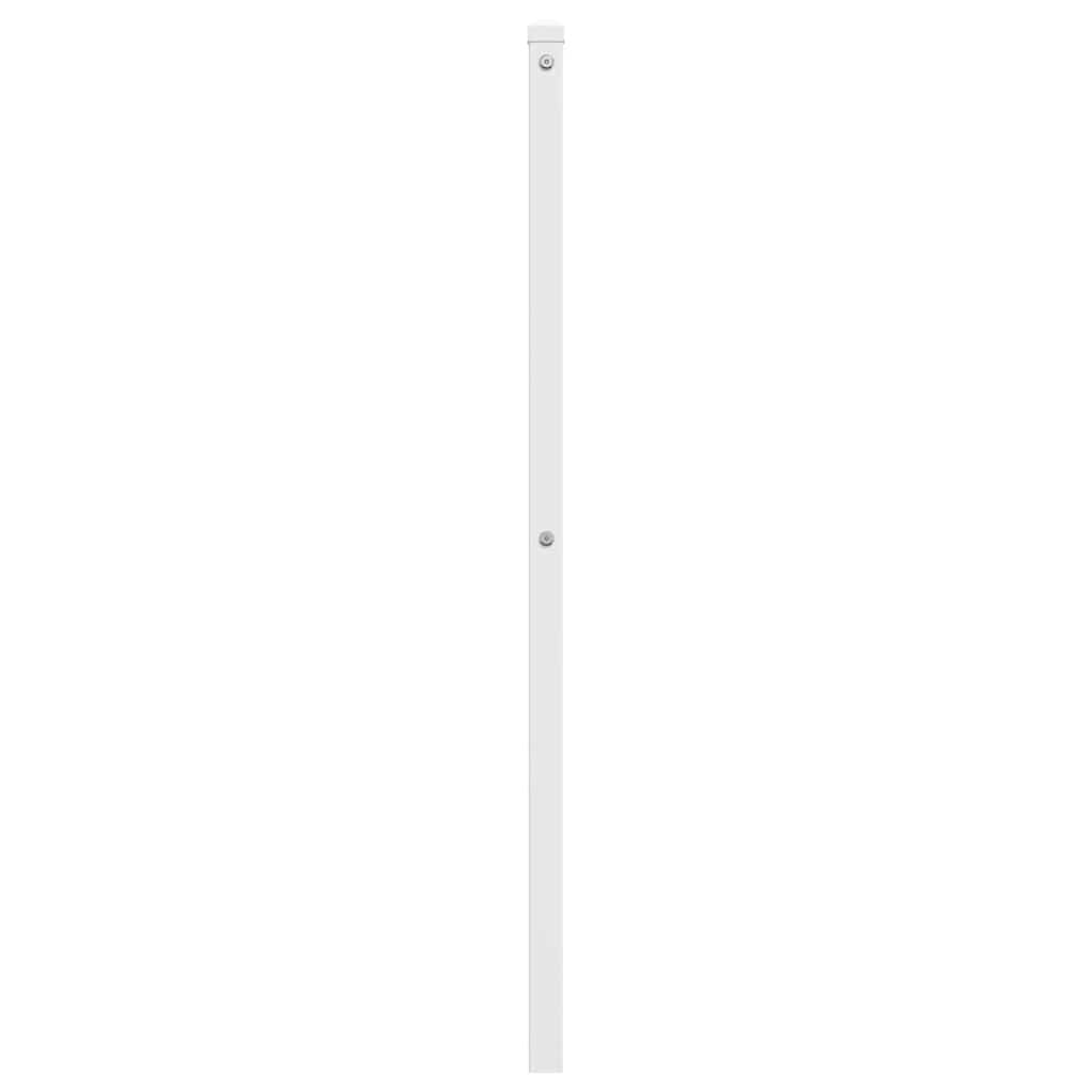 udskiftningsgavl 100 cm metal hvid