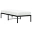 sengeramme 75x190 cm metal sort
