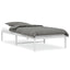 sengeramme 90x190 cm metal hvid