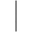 udskiftningsgavl 200 cm metal sort