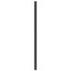 udskiftningsgavl 193 cm metal sort