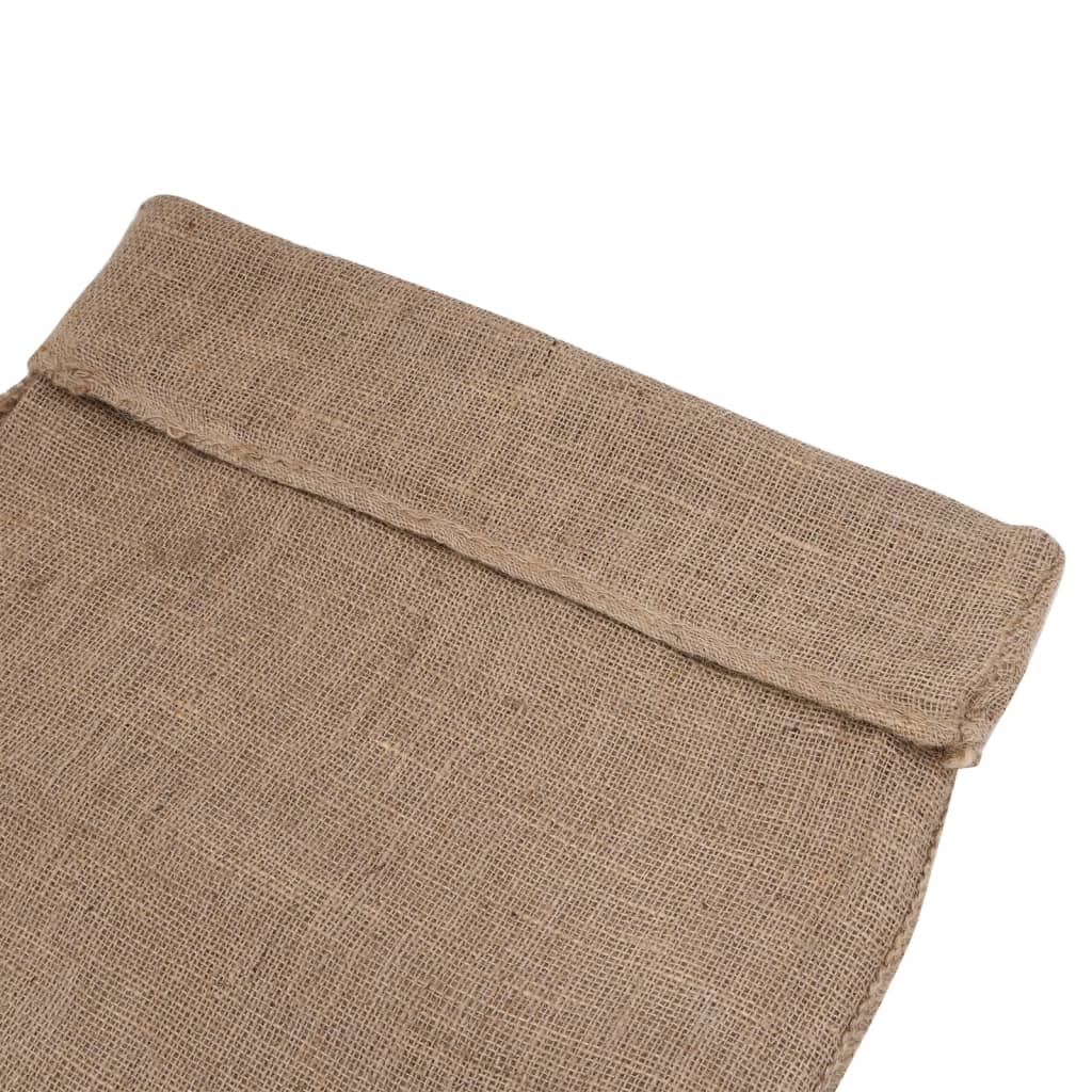 jutesække 5 stk. 60x105 cm 100% jute 220 gsm