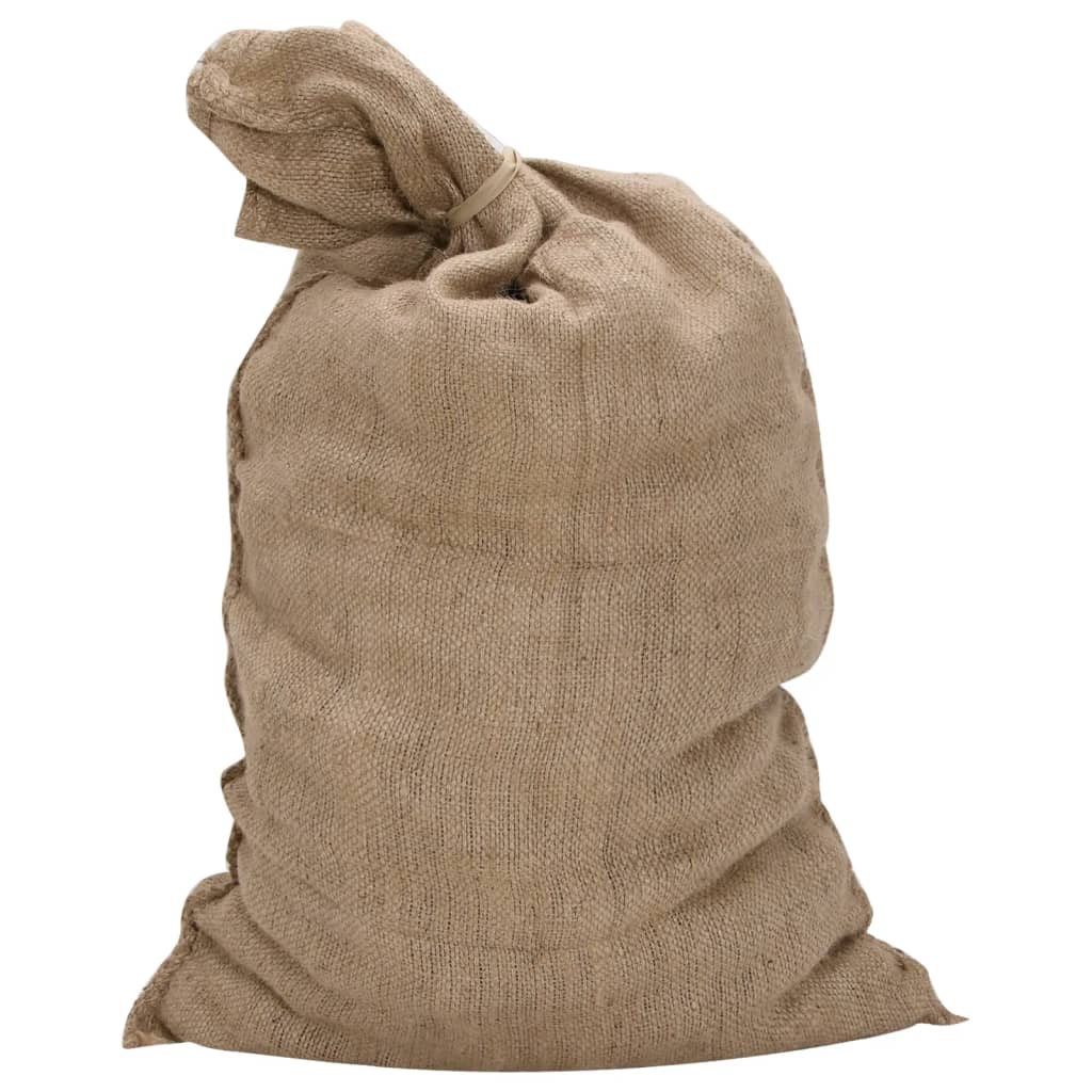 jutesække 5 stk. 60x105 cm 100 % jute 340 g/m2