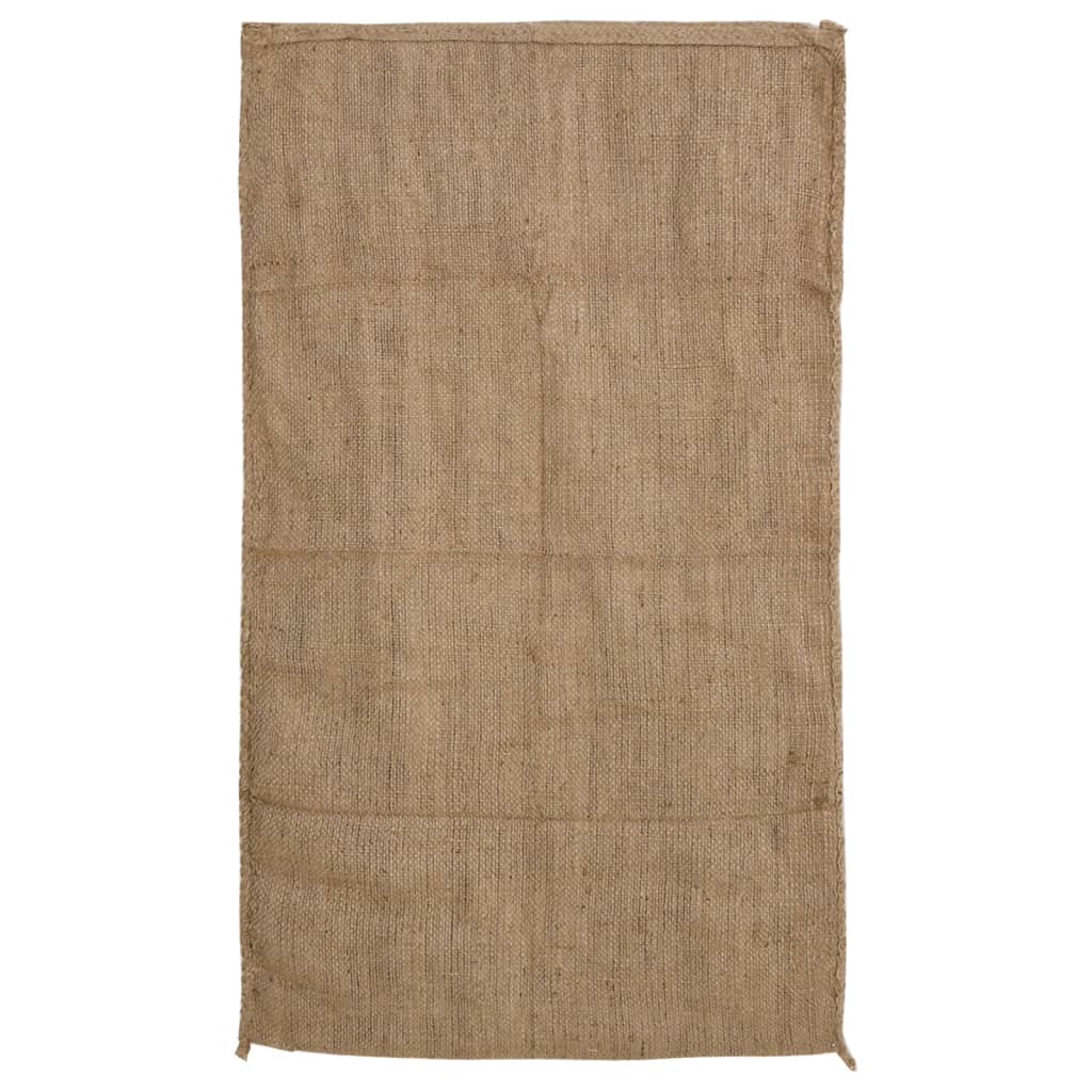 jutesække 5 stk. 60x105 cm 100 % jute 340 g/m2