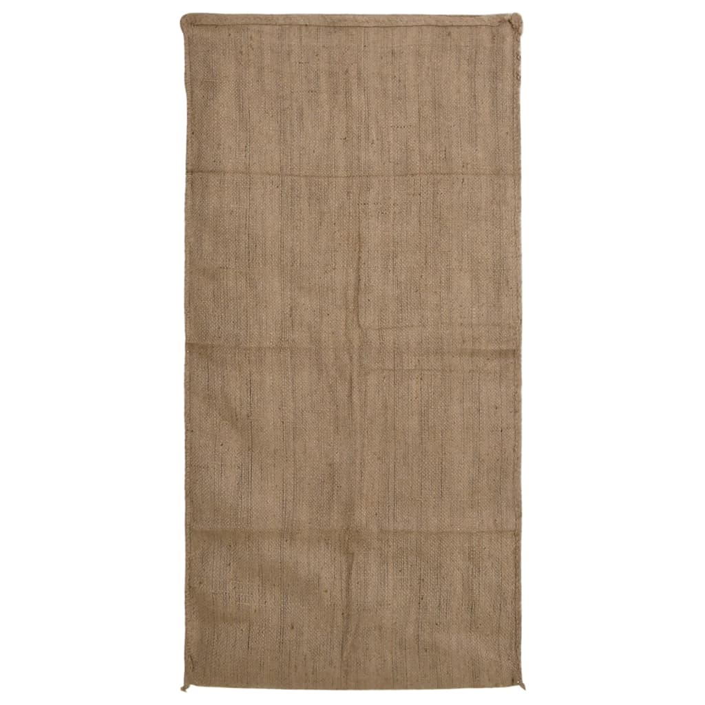 jutesække 10 stk. 65x135 cm 100% jute 340 gsm