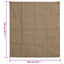 jutesække 10 stk. 100x110 cm 100% jute 340 gsm