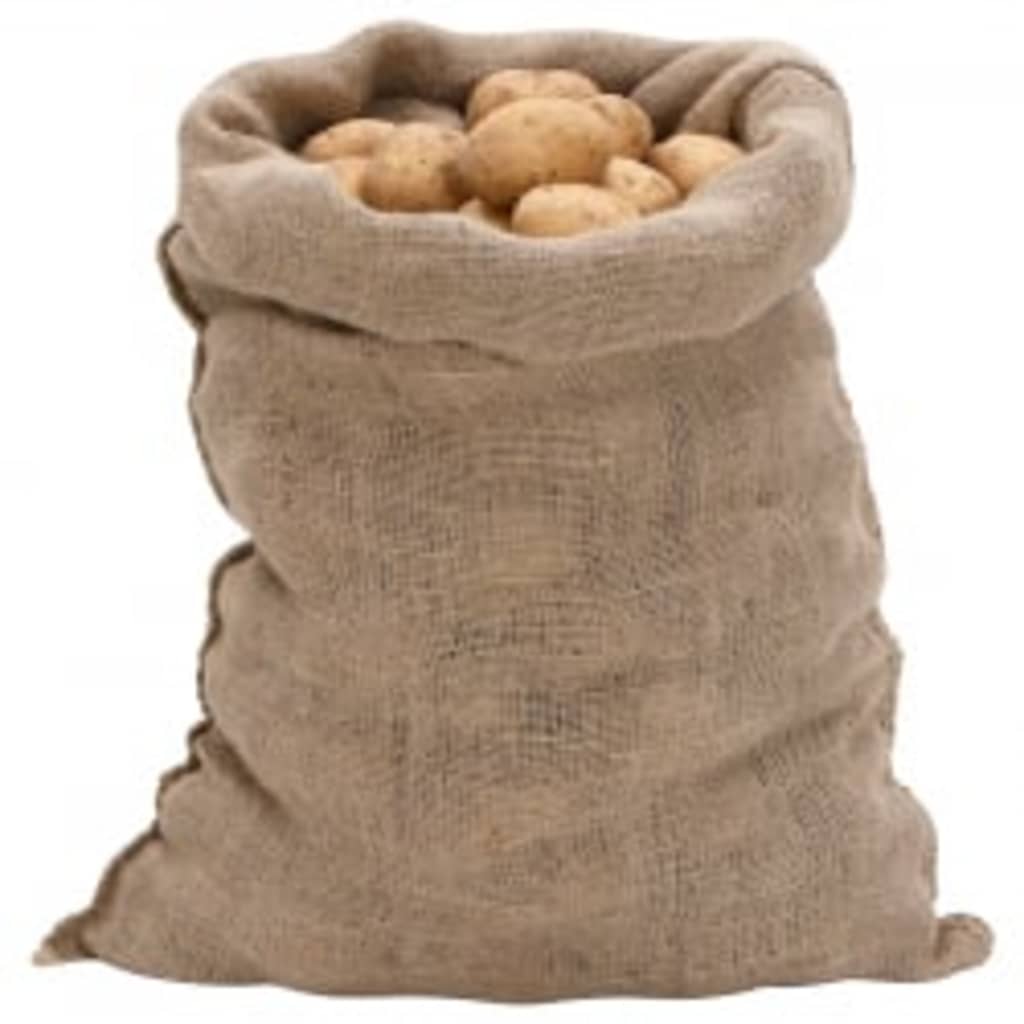 jutesække 30 stk. 60x105 cm 100 % jute 220 g/m2