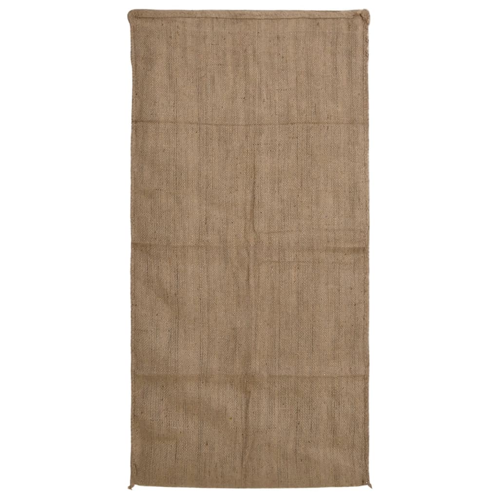 jutesække 30 stk. 65x135 cm 100 % jute 340 g/m2