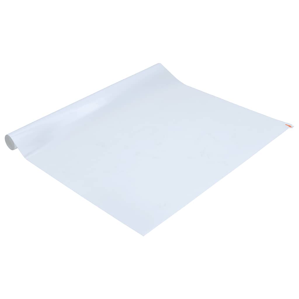 vinduesfolie 45x500 cm statisk PVC matteret hvid